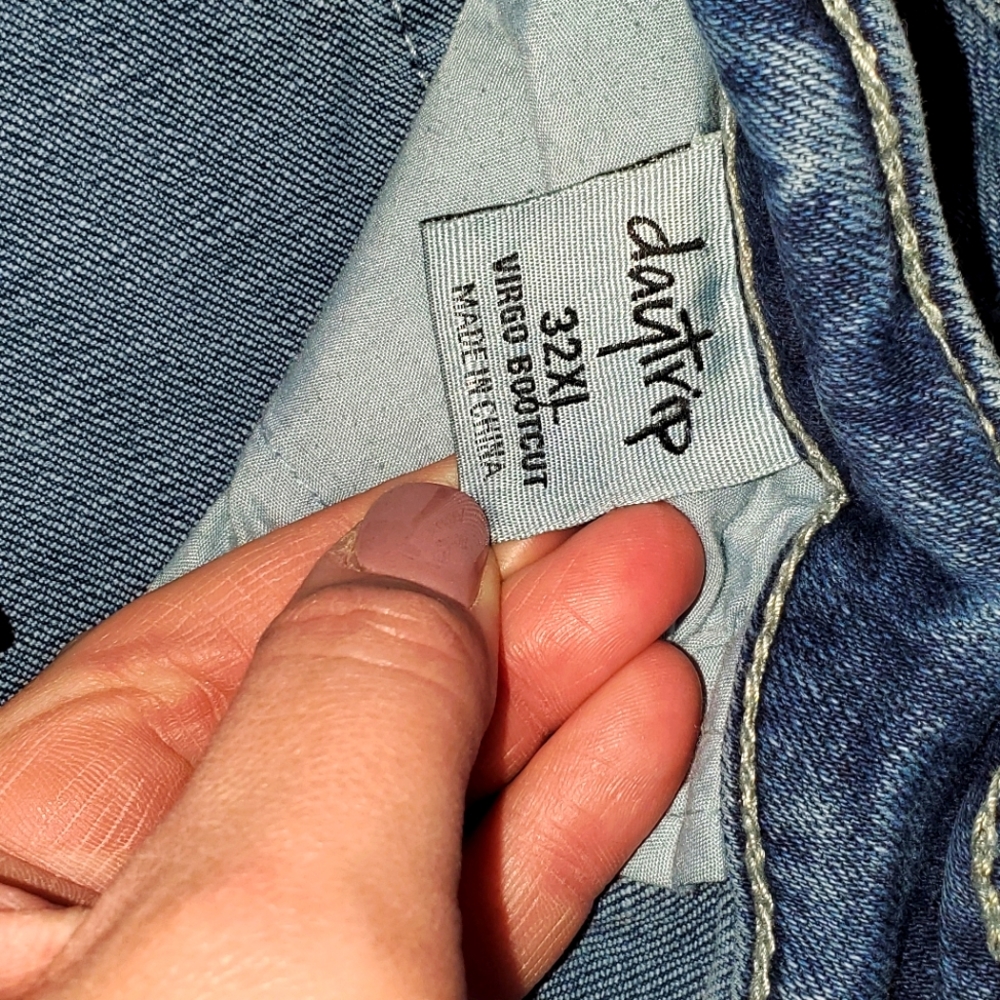 Gently used extra tall jeans